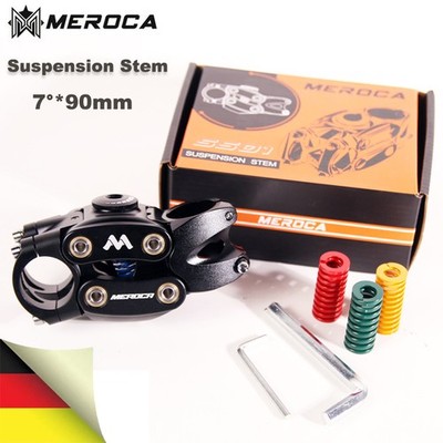 7 Grad Direct Mount 90mm Stoßdämpfer Vorbauten Radsport 31.8mm MTB Lenker Vorbau