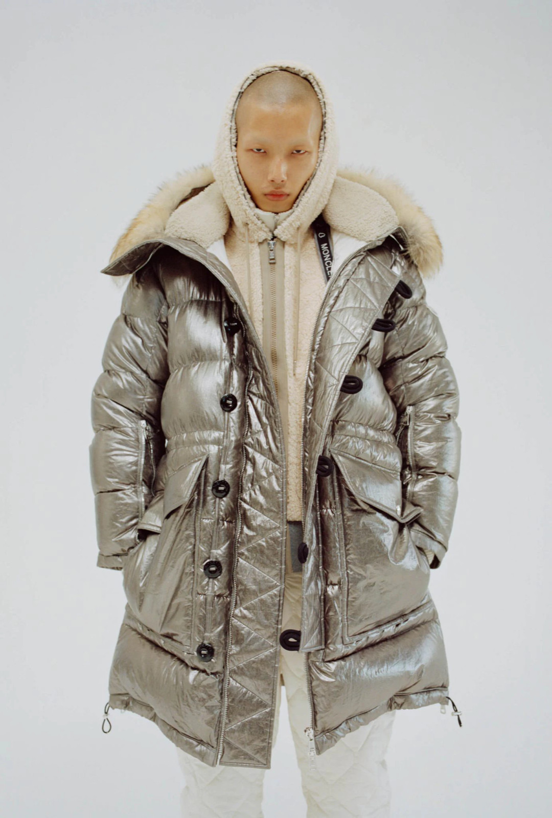 Authentic Men's MONCLER Inuit Quilted Down Puffer Jacket RARE Size Tag 0 fits S image 5