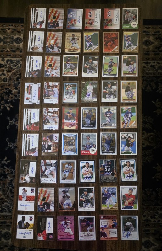 Baseball Card Auto,Patch, Number Lot of 648 Cards Read Description for Details