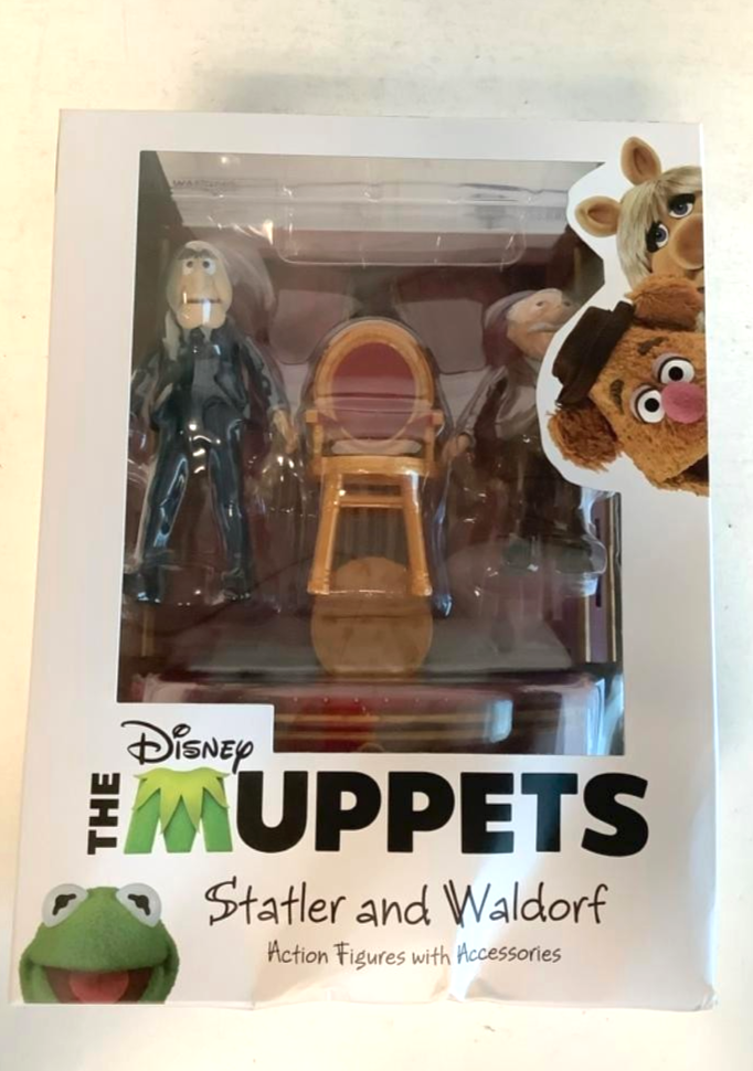 Diamond Select Toys Disney The Muppets STATLER and WALDORF Action
