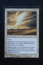 Magic The Gathering MTG ETERNAL DRAGON Scourge MP Moderately Played