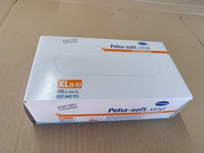10 Packungen Hartmann Handschuhe Puderfrei Vynil Latexfrei Größe XL