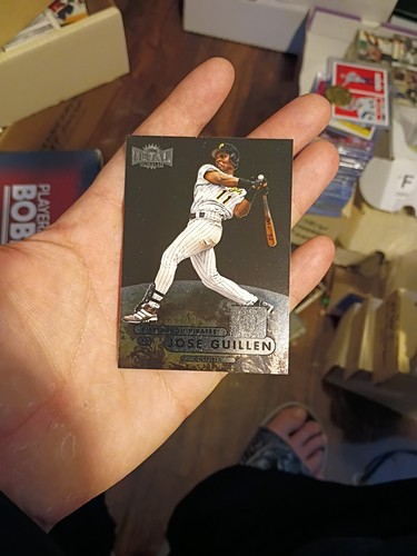 1998 Metal Universe Jose Guillen #24 card
