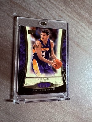 2007 Upper Deck Premier Luke Walton #15 Bookend 99/99 Lakers SSP Rare Never Seen
