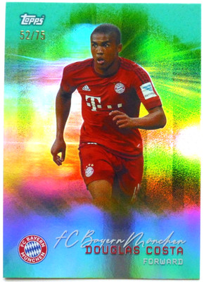 TCS 3344 Topps FC Bayern München Team Set 25/26 Douglas Costa Lim.52/75