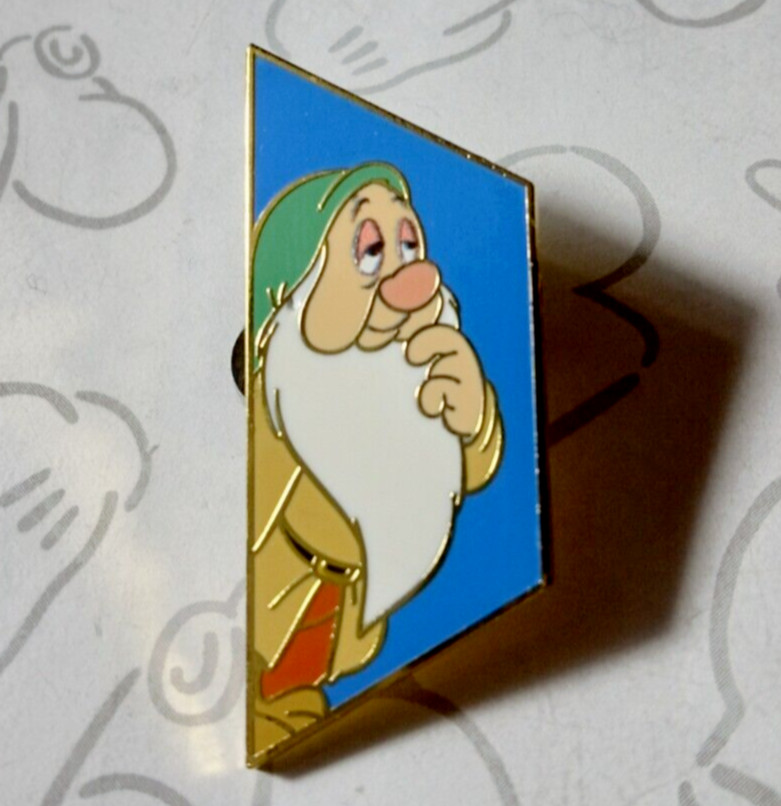 Sleepy Seven Dwarfs Loungefly Snow White Mystery Puzzle Disney Pin 150815