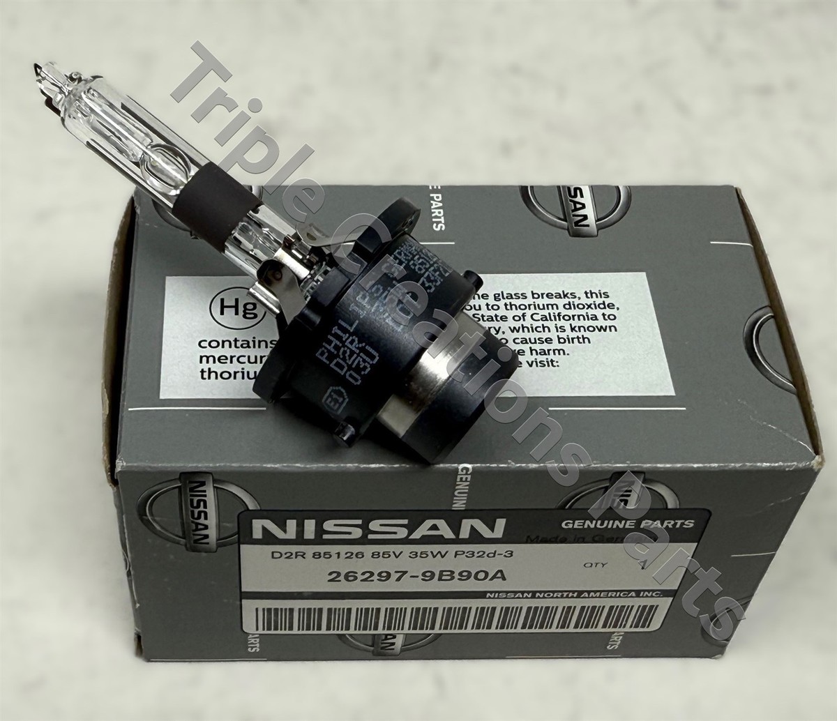 26297-9B90A Genuine Nissan Infiniti Bulb Xenon 262979B90A OEM | eBay