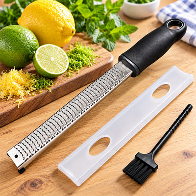 Edelstahl Microplane Reibe & Zester