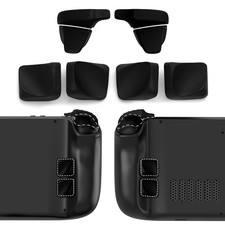 Steam Deck Back Buttons  Shoulder Buttons Trigger Enhancement Set - Black