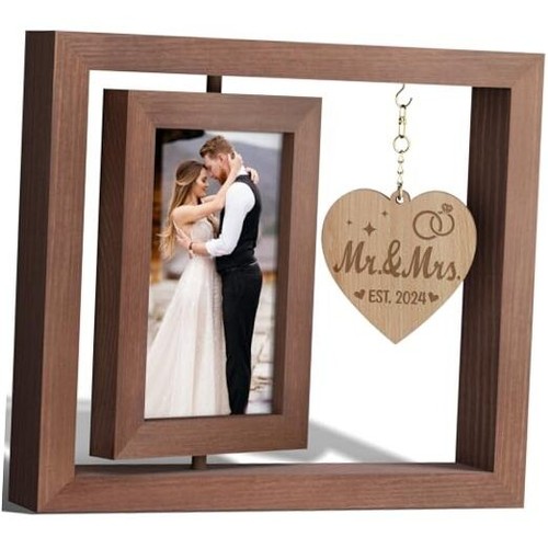 Wedding Gifts For Couples 2024 - Mr and Mrs Picture A2.Brown-Mr & Mrs 2024