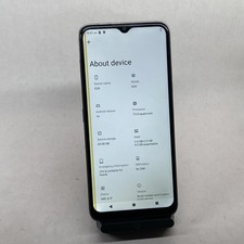 BLU G34 64GB Unlocked 6.5" IPS HD GPS Dual SIM 5000mAh Cream G1070 READ