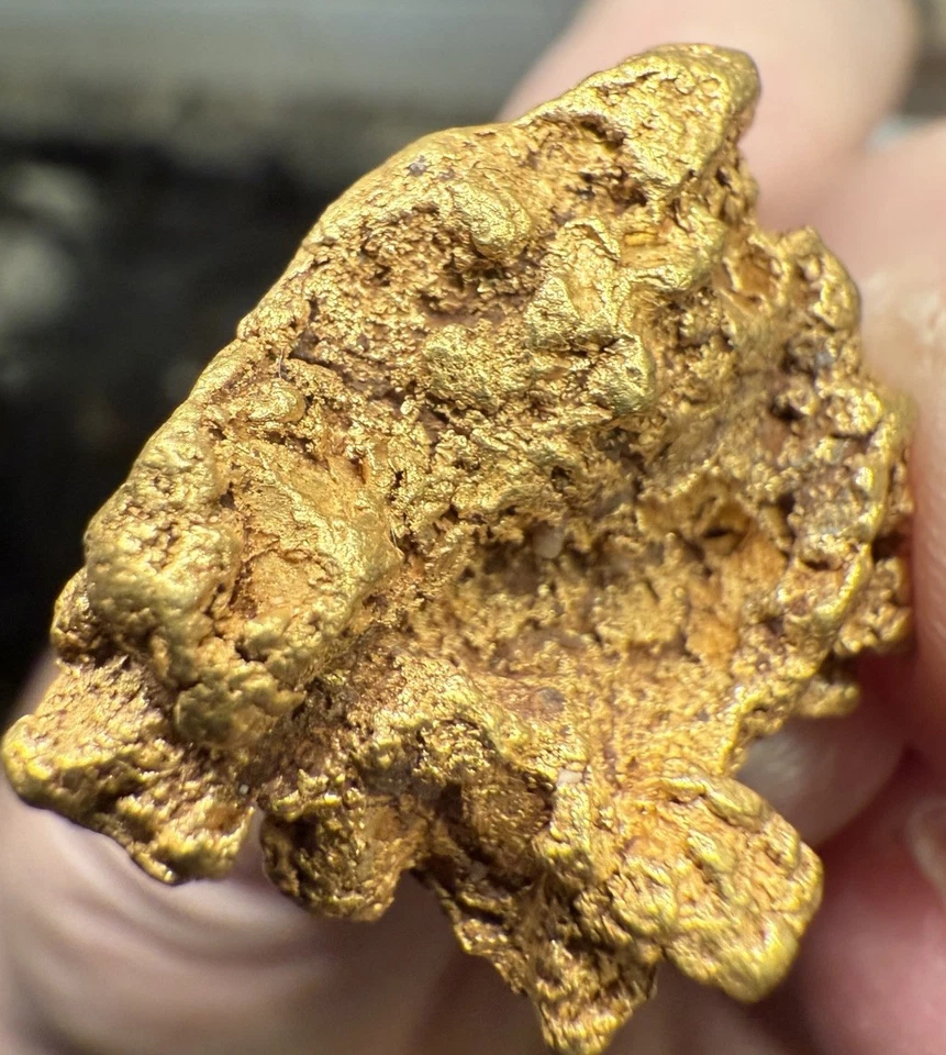 15.78 Gram GOLD NUGGET, 22K - 91% Purity, Large Raw Nugget, See Photos, Beauty - Image 4 of 4