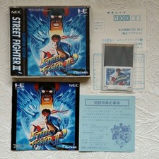 Street Fighter 2: Dash Champion Edition PC Engine HuCARD NTSC-J Japan 🇬🇧 Post