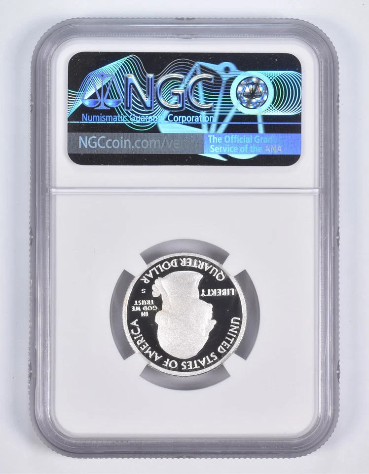 2014-S Silver PF70 Great Smoky Mountains Quarter Limited Edition NGC *5223 - Image 2 of 4