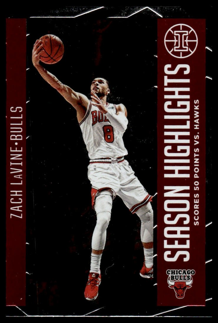 2020-21 Panini Illusions #22 Zach LaVine Season Highlights