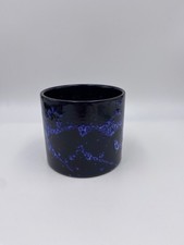Vintage MAREI KERAMIK Blue Fat Lava Planter Flower Pot 11/2 West Germany