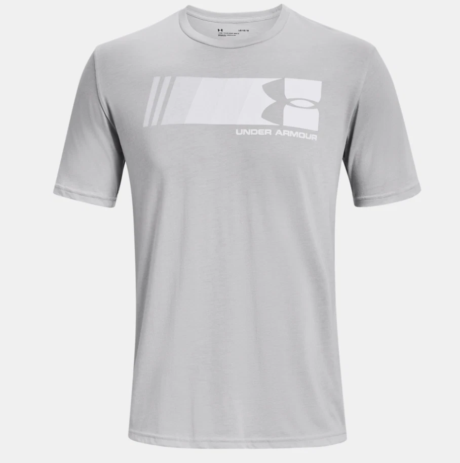 Under Armour T-Shirt Mens Grey Round Neck Short Sleeve With Logo - Size M
Opens in a new window or t