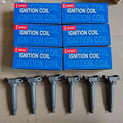 DENSO 6X OEM Ignition Coils For 1999-2010 Toyota & Lexus 3.0L 3.3L 90919-02234