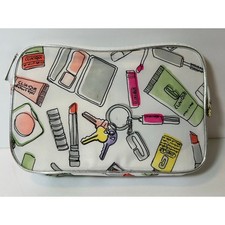 New Clinique Makeup Bag with Products Pattern 9  x6   read 