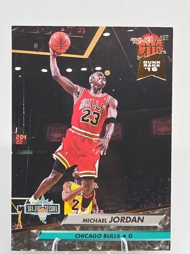 Michael Jordan 1992-93 Fleer Ultra NBA Jam Session Dunk Rank ‘16