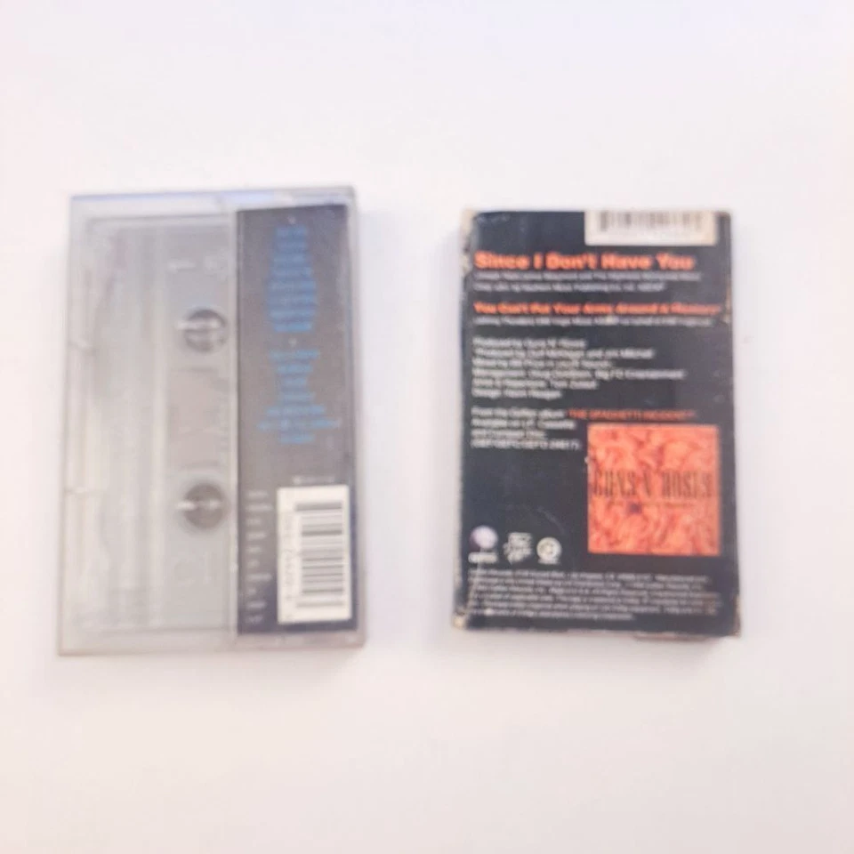 2 Guns N Roses Rock Cassette Lot Vintage Tape 90s Rock Music Album & SIngle - Image 2 of 4