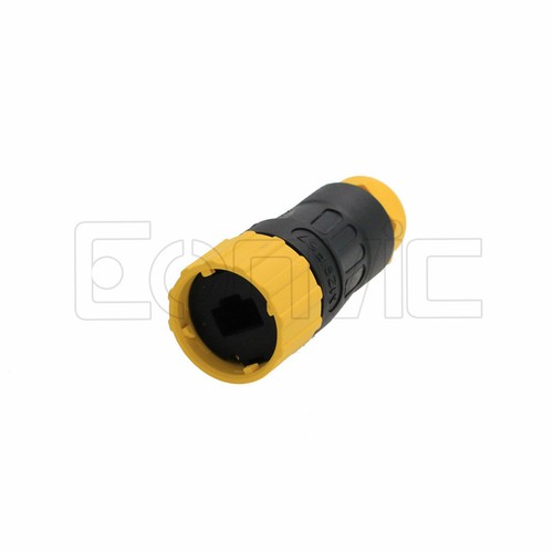 Ethernet RJ45 Connector Waterproof Panel Rear Front Mount Socket - Picture 16 of 19
