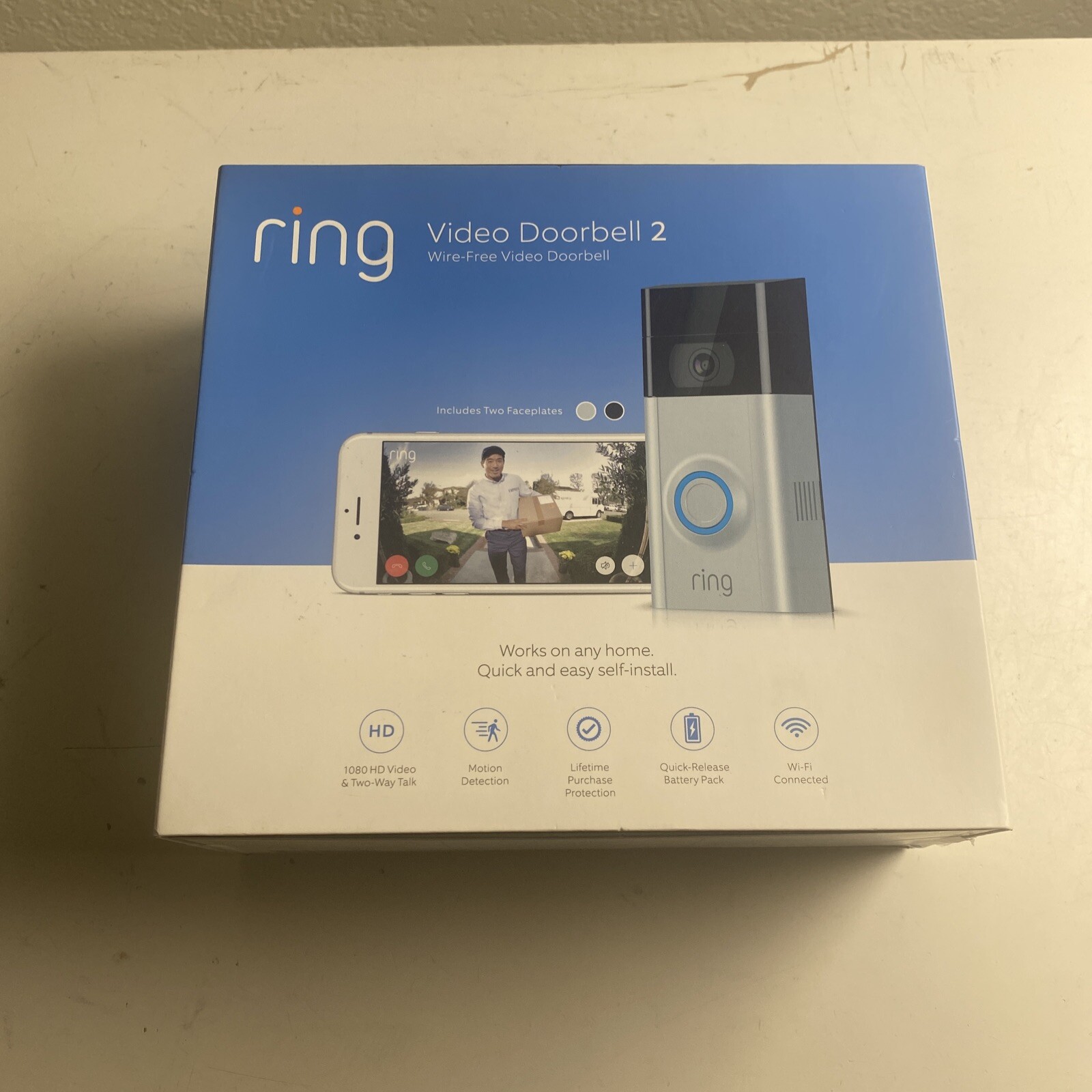 Ring Doorbell 2 Wire Free Video Doorbell-image