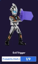 Blokees Ultraman Galaxy Version 05 Mini Model Kit Evil Trigger 1/9