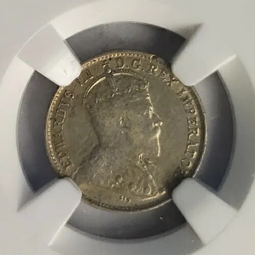1903-H Canada Silver 5C NGC XF45  - Picture 2 of 4