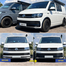 For VW T6 Highline Front Bumper XL Grille | Textured ABS Upgrade | Van-X