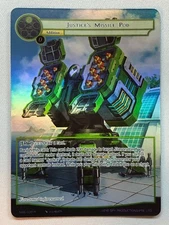 Force of Will - A New World Emerges Justice's Missile Pod (Full Art) NWE-038 R