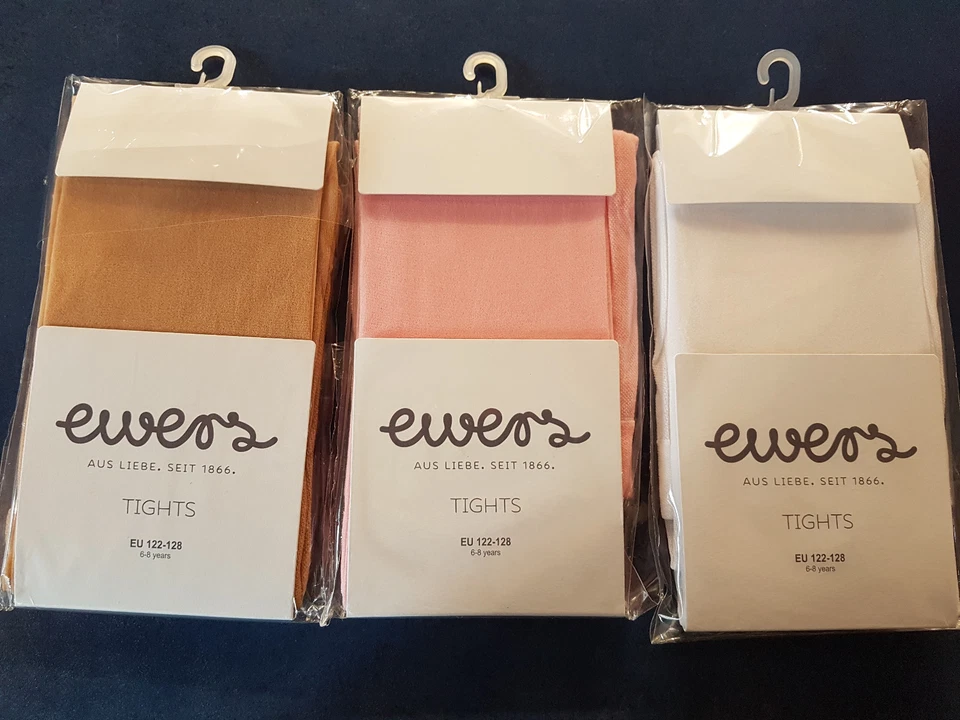 Ewers Kinder Feinstrumpfhose Strumpfhose Neu Gr. 98 110 122 134 146 152 164 - Bild 2 von 2