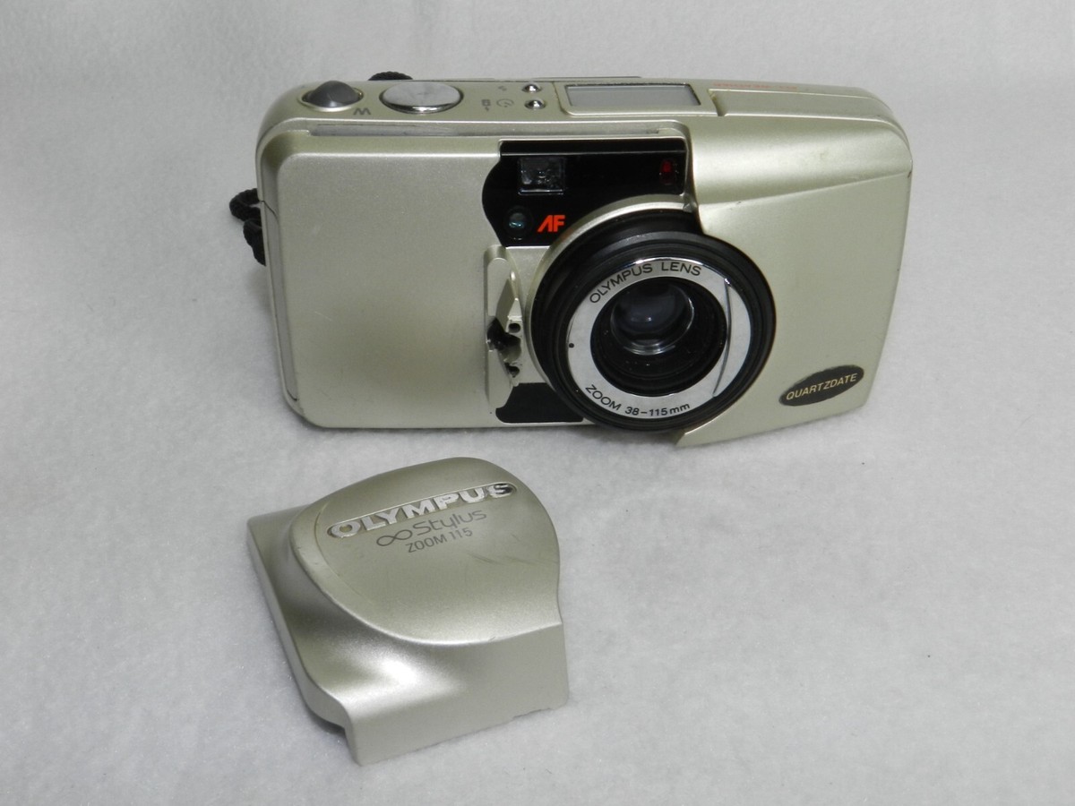 Olympus Stylus Epic Zoom 115 Deluxe 35mm Point & Shoot Film Camera