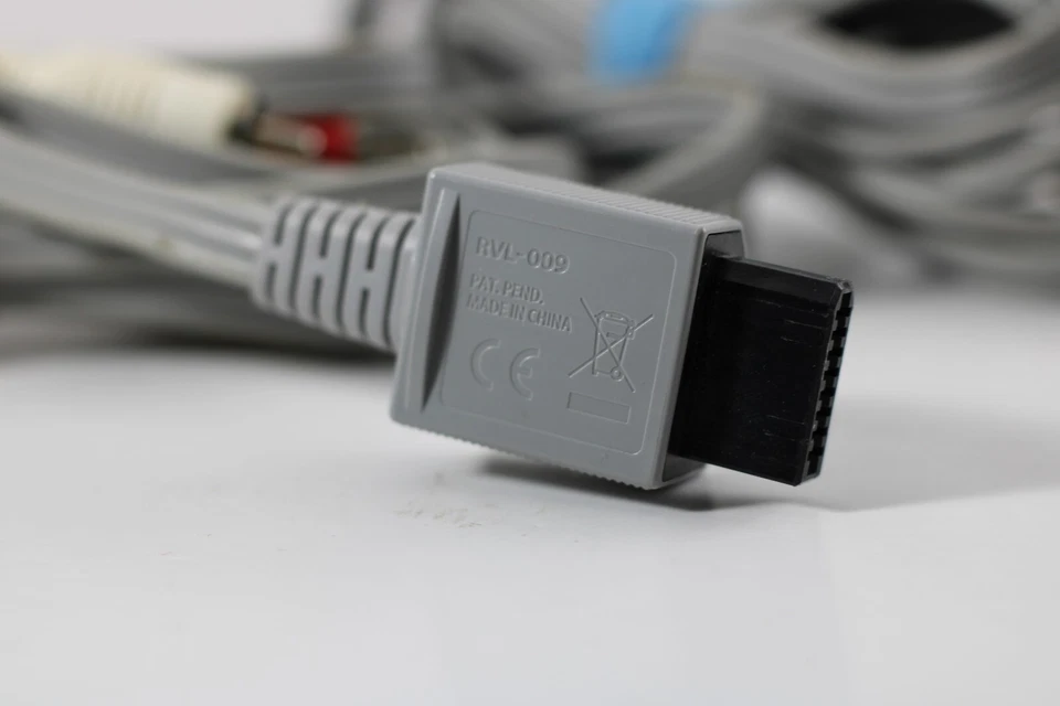 Nintendo Wii AV Video Cable RCA Cable RVL-009 OEM Original Authentic - Image 2 of 3