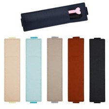 6pcs Pen Holder for Notebook, Elastic Band Pen Holders PU Leather Pen Sleeve