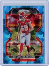 DANIEL SORENSEN 2021 Panini Prizm BLUE ICE SP #193 CHIEFS 15/99