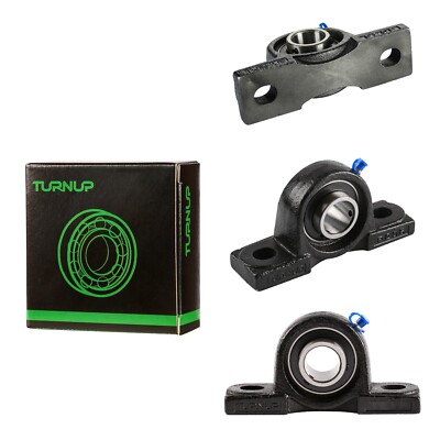 UCP207-20 Pillow Block Bearing 1-1/4'' Bore 2 Bolt Solid Base