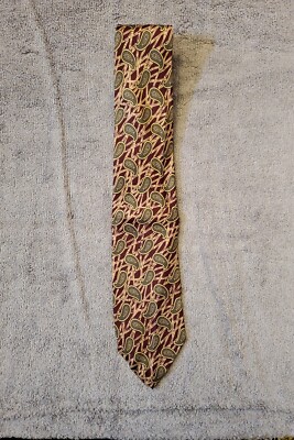 Polo Ralph Lauren Necktie 100% Imported Silk Handmade in USA