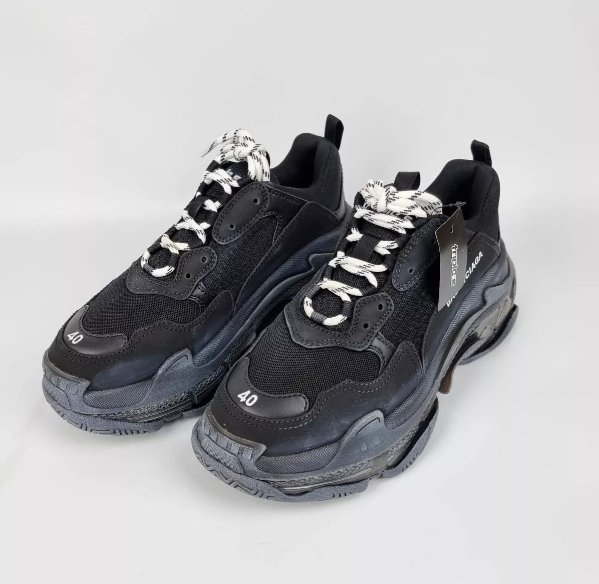 Balenciaga Women's Triple S Clear Sole Sneaker