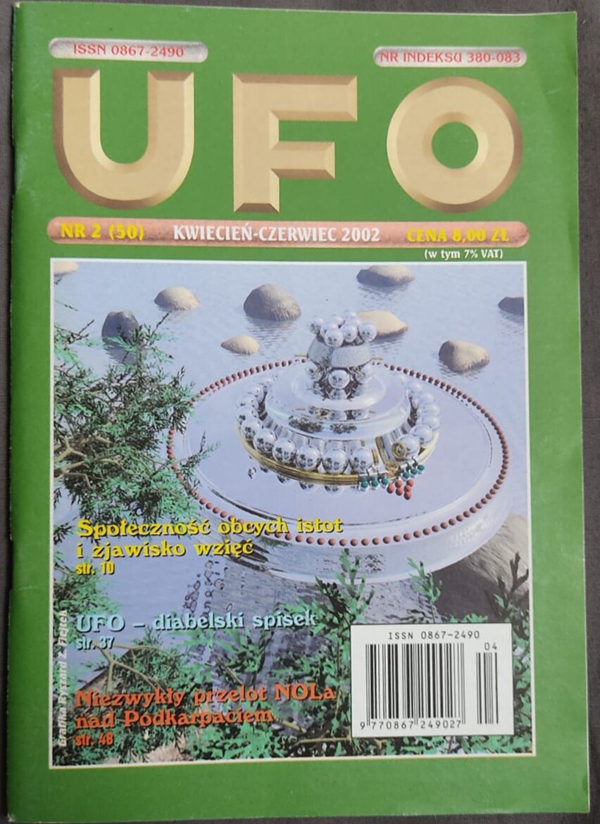 UFO Magazyn Ufologiczny nr 2 (50) 2002 Polish Magazine Aliens