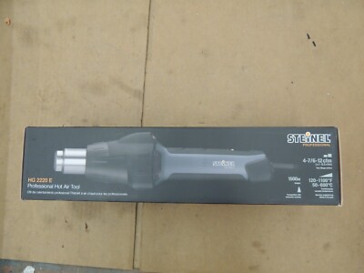 Steinel Heat Gun, Electric Powered, 120VAC, Adjustable Temp, 1,500 W