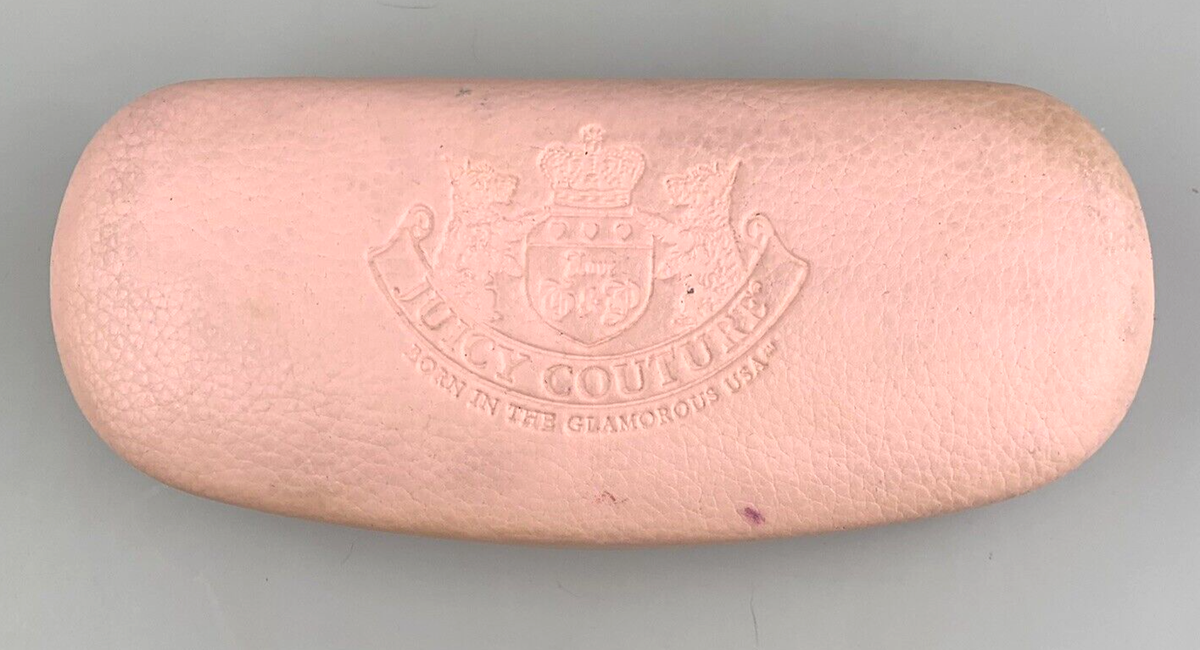 Vintage Juicy Couture Pink Sunglasses Case‎ and Lens Cloth Vintage Juicy Couture CHOOSE JUICY Pink | Mercari main image 3