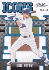 Kris Bryant 2021 Panini Absolute Icons Retail Insert Cubs Baseball Card #I-10 10