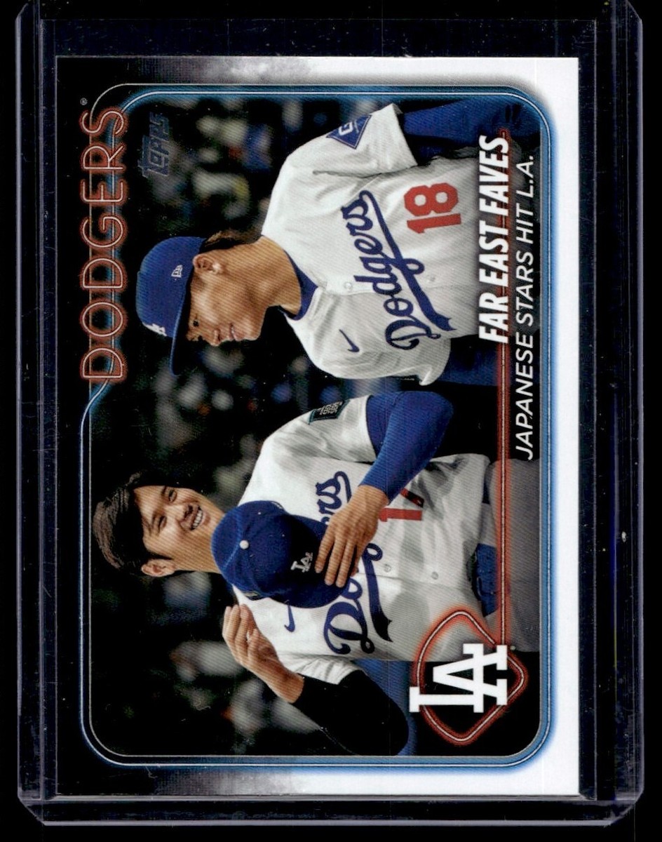 2024 Topps Update Far East Faves: Japanese Stars Hit L.A. (Shohei 
