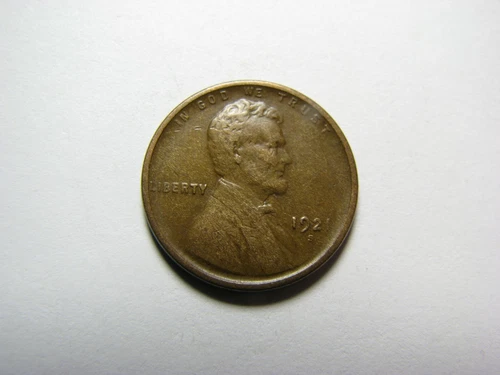 1921-S Lincoln Wheat Cent Extra Fine