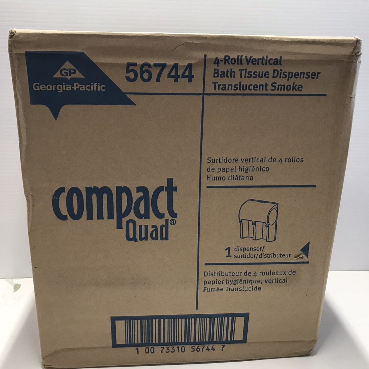 Georgia Pacific Toilet Tissue Dispenser Bath 56744 Compact