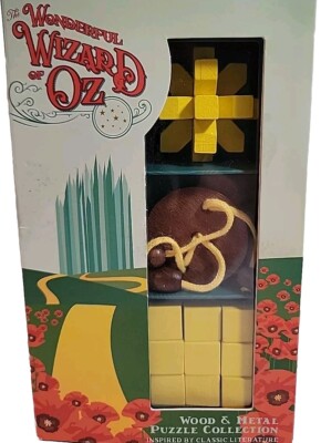 The Wonderful Wizard of Oz Puzzle Collection Box Set New 