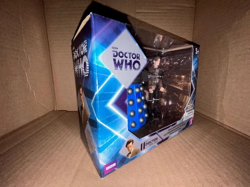 Doctor WHO 11th Dr Eleventh Doctor with Paradigm Dalek Strategist figure box set