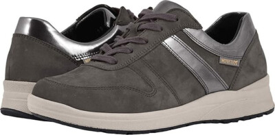 NEW $249 SIZE 9 GRAY Mephisto Women's Rebecca Sneaker Lace up Air