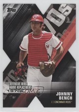 2020 Topps Decade of Dominance Die-Cuts Black /299 Johnny Bench #DOD-20 HOF 0fz3